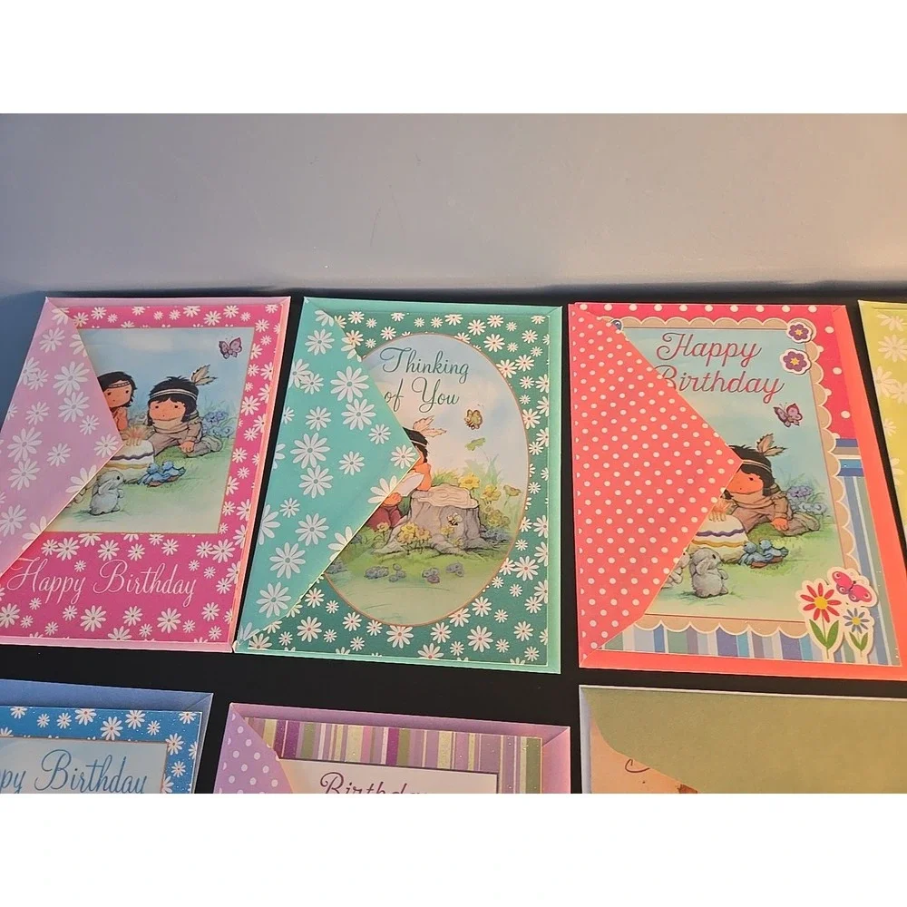 St. Labre‎ Indian School Assorted Lot of 21 Greeting Cards Matching Envelopes